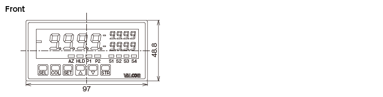 External dimensions