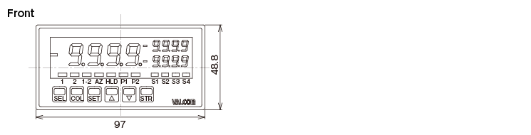 External dimensions