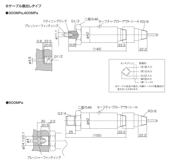 外形寸法図