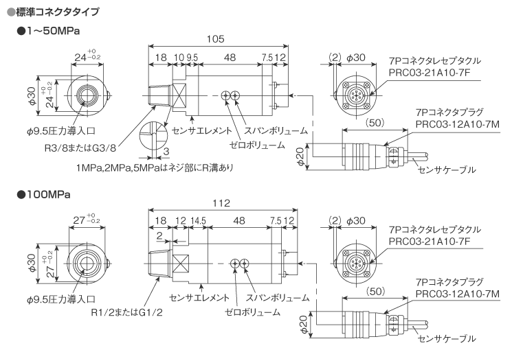 外形寸法図