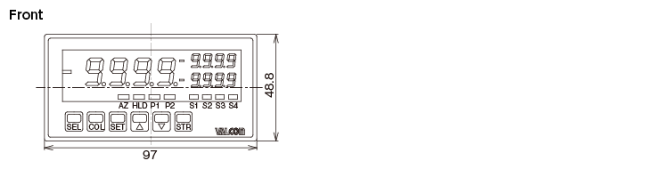 External dimensions