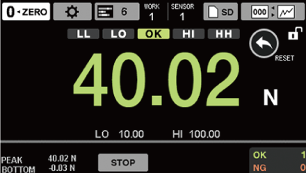Color display screen
