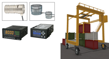 For Detection devices for the overweight of containers