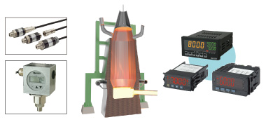 Pressure control for various points of Blast furnace