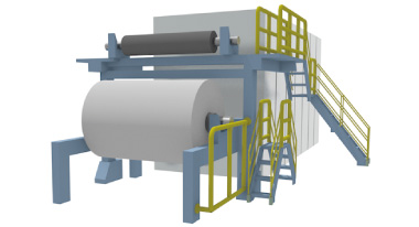 Pressure and tension controls for various points of paper machines