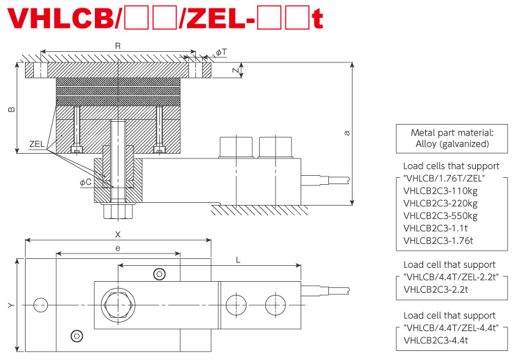 Elastomer belling for VHLC