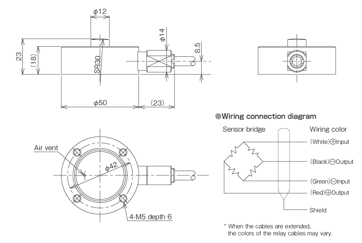 External dimensions