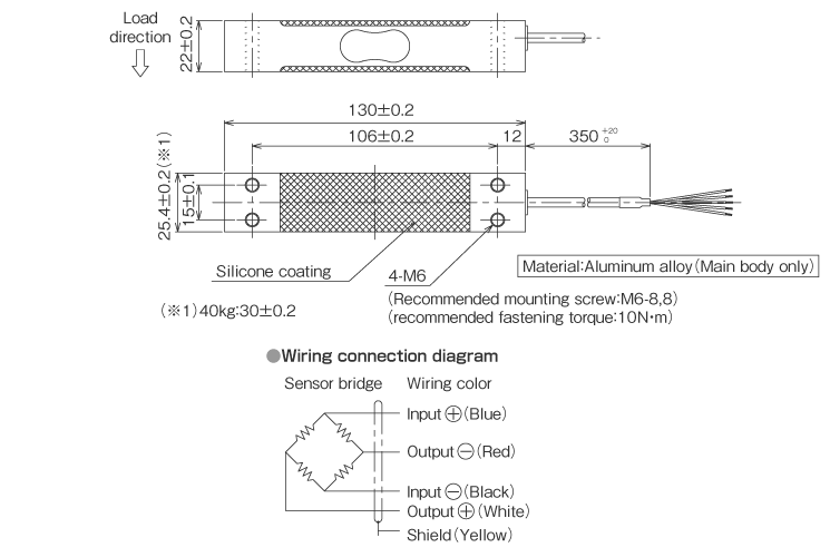 External dimensions