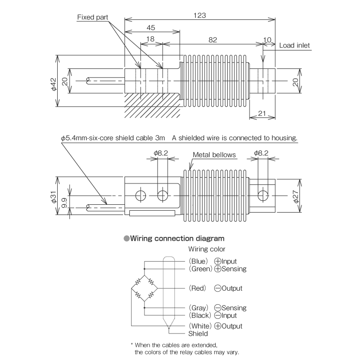 External dimensions