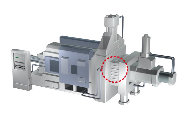 Die casting and injection molding machines