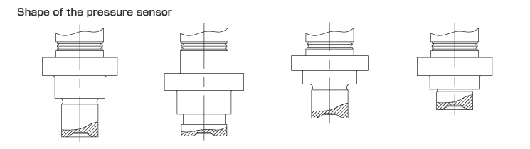 External dimensions Shape of pressure sensor