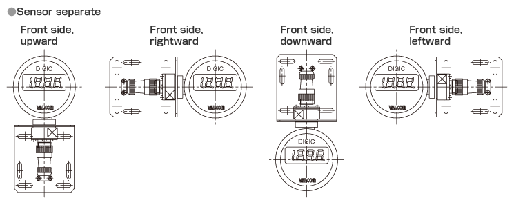 Display angle Sensor separate