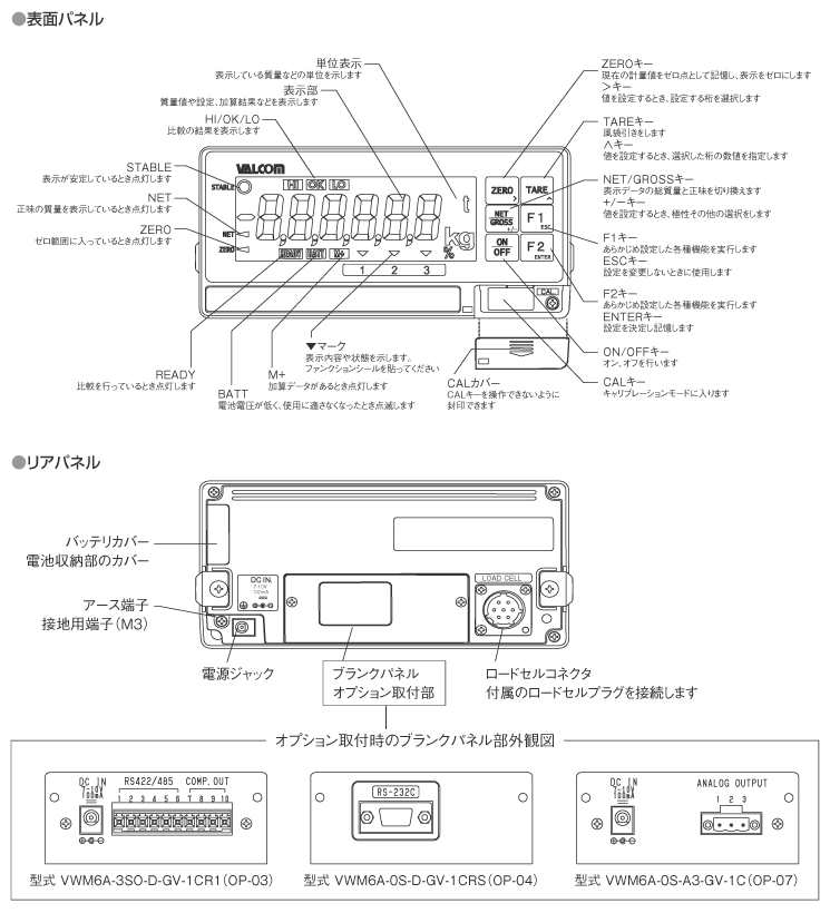 外形寸法図