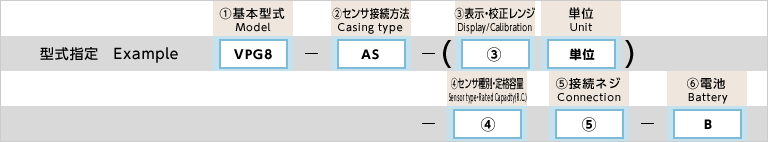 型式指定例