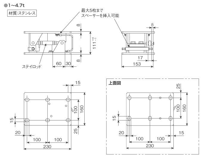 外形寸法図