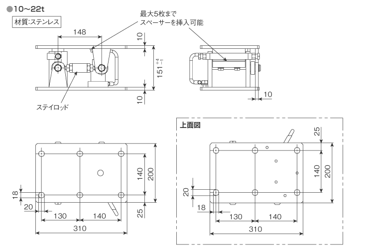 外形寸法図