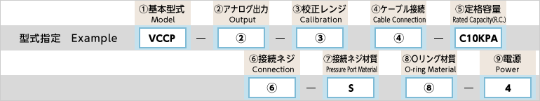 型式指定例