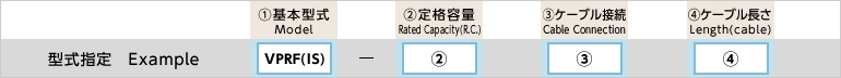 型式指定例