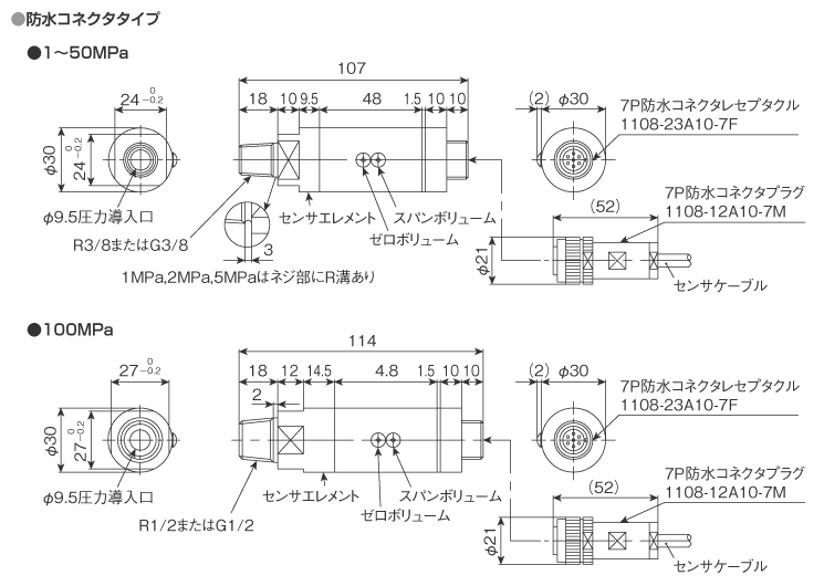 外形寸法図