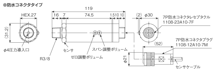 外形寸法図