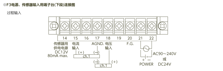 端子台连接图