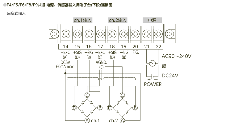 端子台连接图